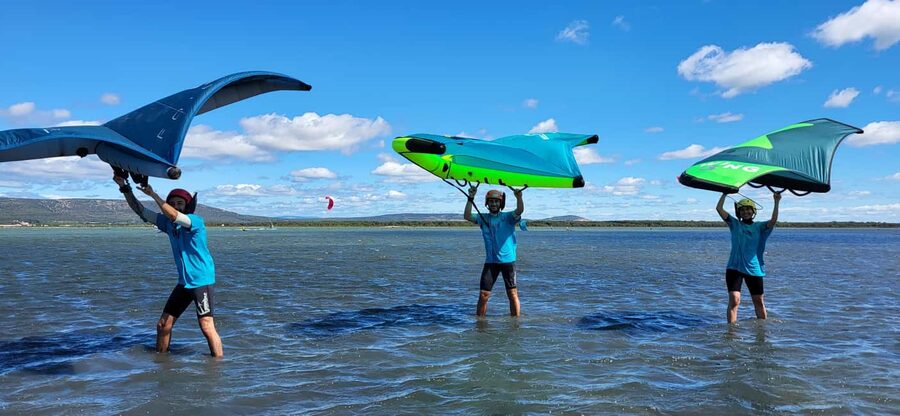 Frontignan Plage: Wing Surfing Lesson - The wind is the one thing you cannot control