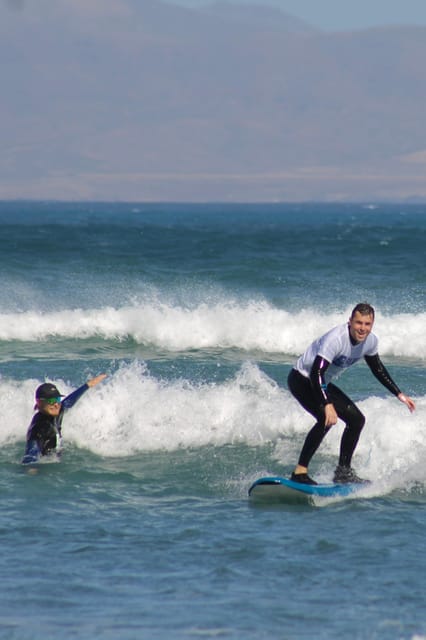 Fuerteventura Surf Lesson - The beach briefing comes before the fun