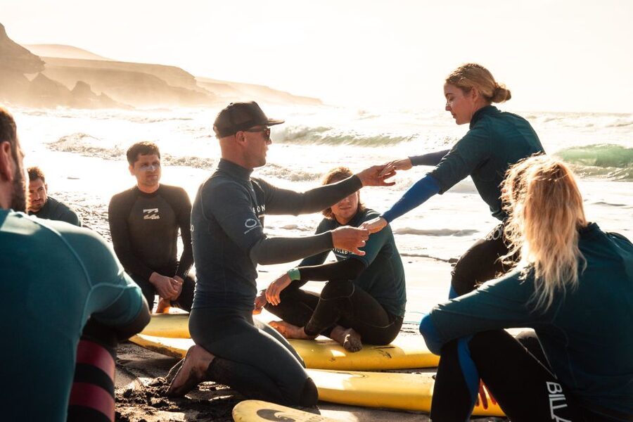 Fuerteventura: Surfing Lesson in the south of Fuerteventura - What the conditions can feel like