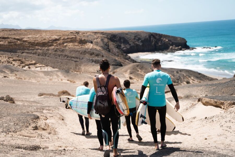Fuerteventura: Surfing Lesson in the south of Fuerteventura - Who will enjoy it most