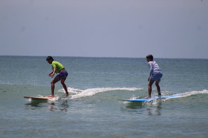 Fun 2 hr Surf Lessons in Punta de Mita - The first 10 minutes: balance, posture, and the pop-up