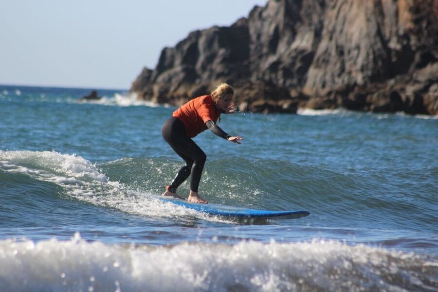 Funchal: Madeira Island Group Surf Lesson - From pickup to first wave in four hours
