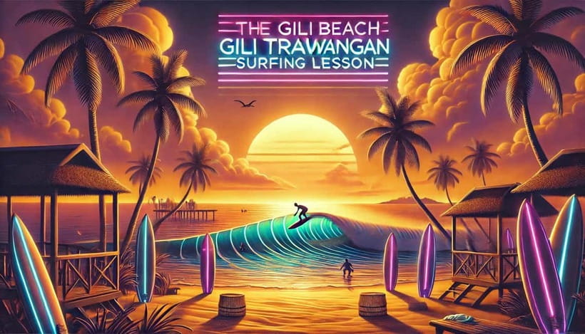Gili Trawangan: Surf Course for Beginners & Advanced‍ - Meeting at Bongkas Surf School on the south beach