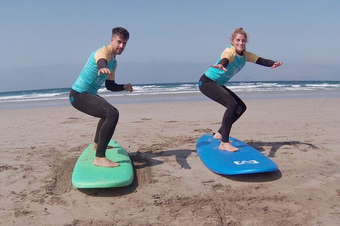 Group and private surf classes with a Certified Instructor in Lanzarote - A good choice for families and mixed abilities