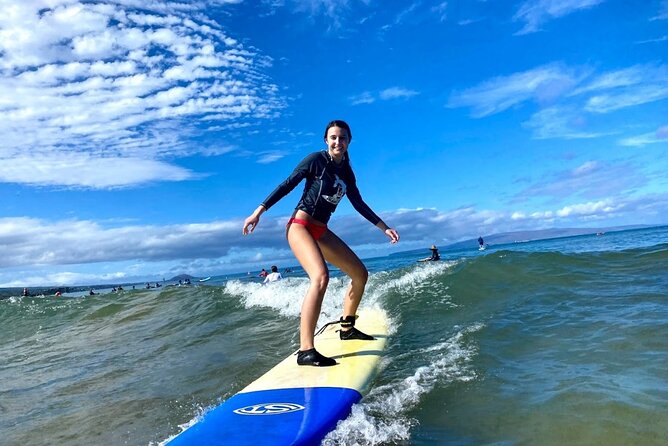 Group Surf Lesson at Kalama Beach in Kihei - Quick takeaways for your Maui surf lesson