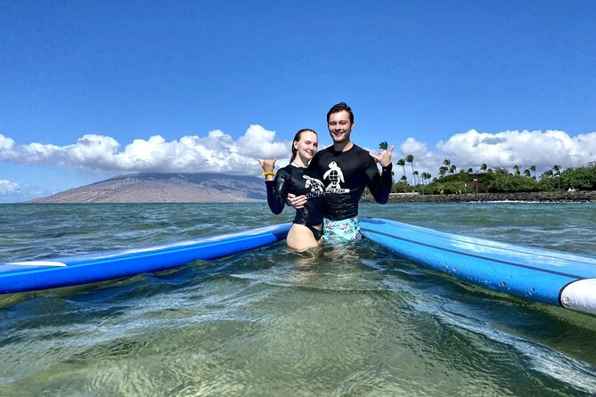 Group Surf Lesson at Kalama Beach in Kihei - The beach entry and comfort question