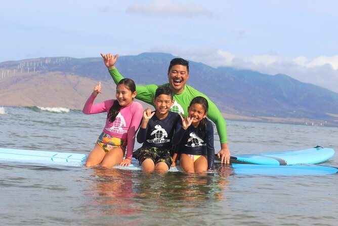 Group Surf Lesson at Kalama Beach in Kihei - What the $108.61 price includes
