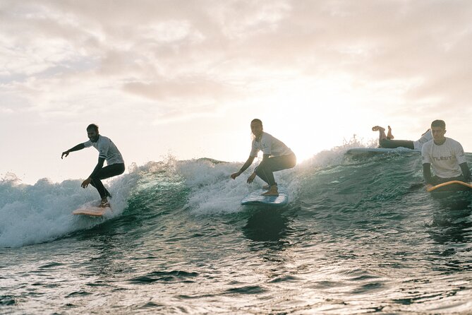Group Surf Lesson at Playa de las Américas - The instructors make the difference