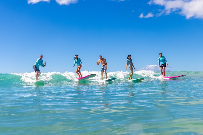 Group Surf Lesson in the Heart of Waikiki - Meeting at Makai Gift Outlet on Kalakaua Avenue