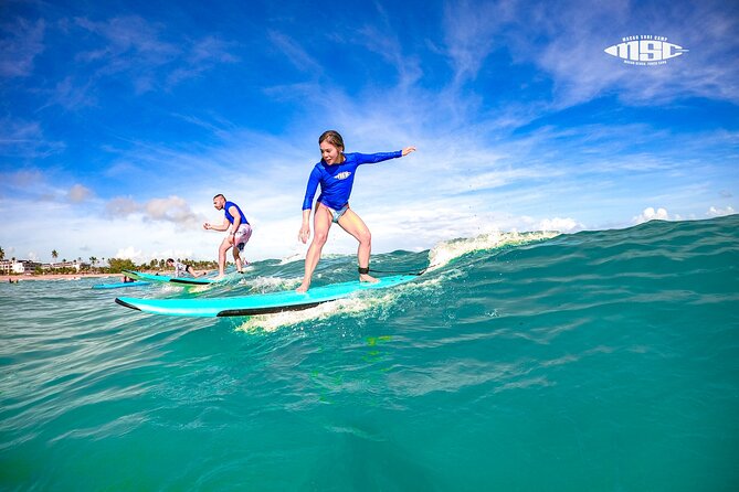 Group Surf Lessons Punta Cana– Fun, Easy & Beginner-Friendly - Two hours of practice with close instruction