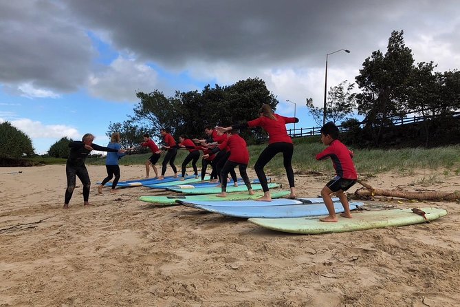 Group Surfing Lessons Kool Katz 1 day - Boards, wetsuits, and what to pack