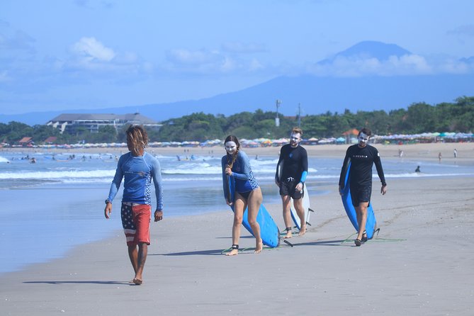 HOT PROMO. Beginner Surf Lessons in Bali - The free photos and the small print around them