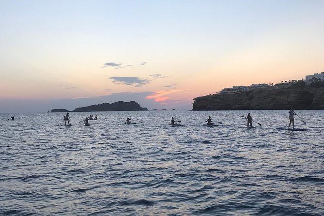 Ibiza Stand Up Paddle Surf Sunset Tour - Watching sunset from the water
