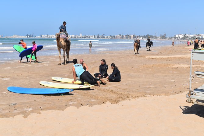 Initiation Group Surf - Families and mixed-ability groups