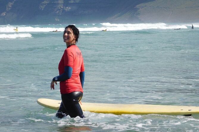 Kalufa Surf school in Caleta de Famara, Lanzarote - Timing, weather, and the WhatsApp step