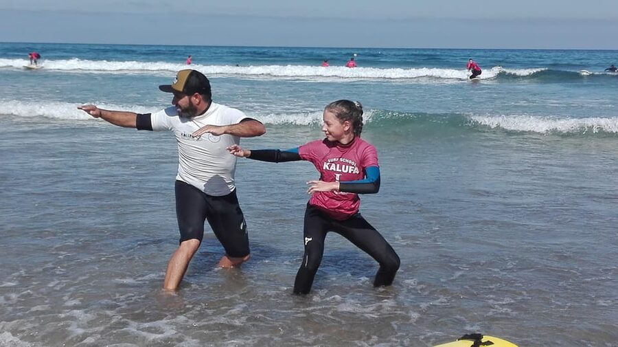 Kalufa Surf school in Caleta de Famara, Lanzarote - A note about the school’s highly praised style