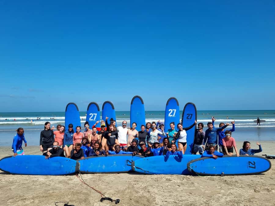 Kuta/Bali: Private Beginner & Intermediate Surf Lessons - Getting Into the Water at Kuta Beach