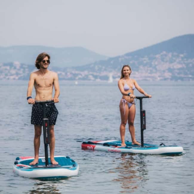 Lanzarote: Electric Paddle Surf and Snorkel Excursion at Papagayo Beach - Meeting at the red-sand beach at 9:55 am