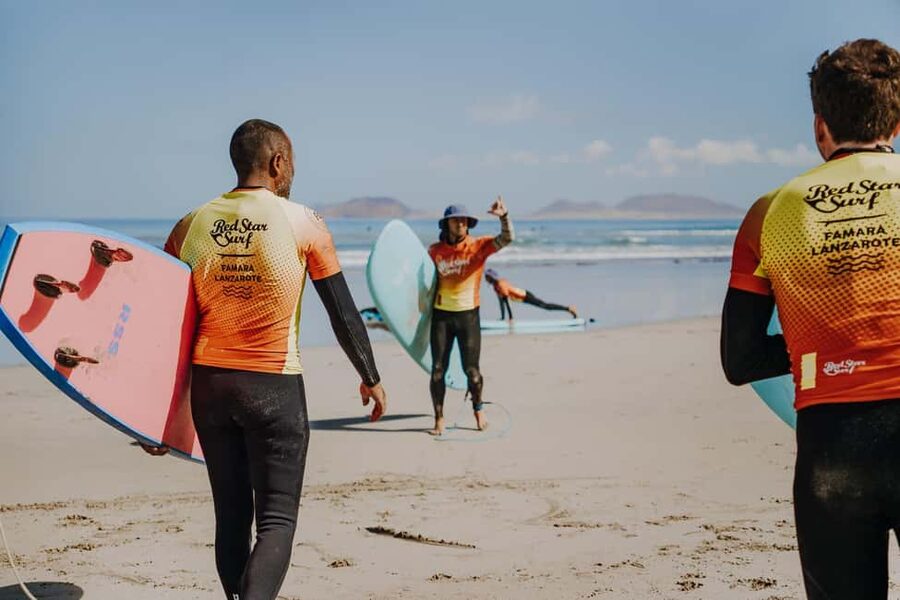 Lanzarote: Famara Surf Lessons & Courses for All Levels - What happens during the two-hour lesson