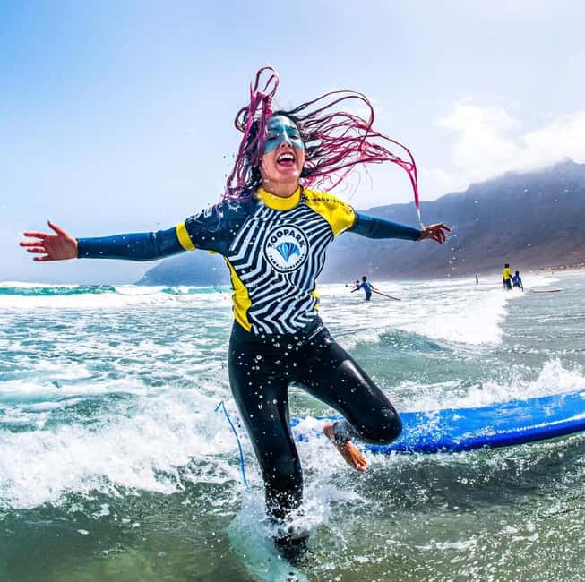 Lanzarote: Surf Lessons in Famara, 2 or 4 Hour - What you will learn on the beach and in the water