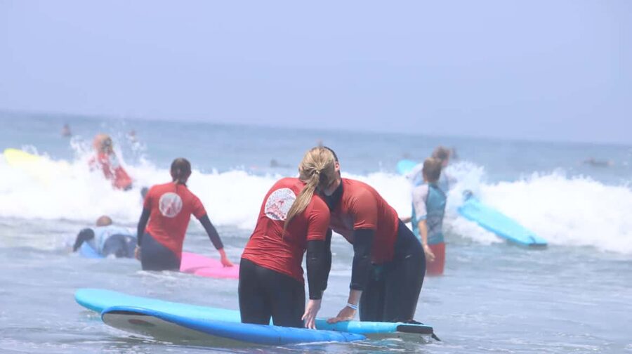 Las Américas: Inolvidable Private Surf Lesson Max 5persons - The view from the water