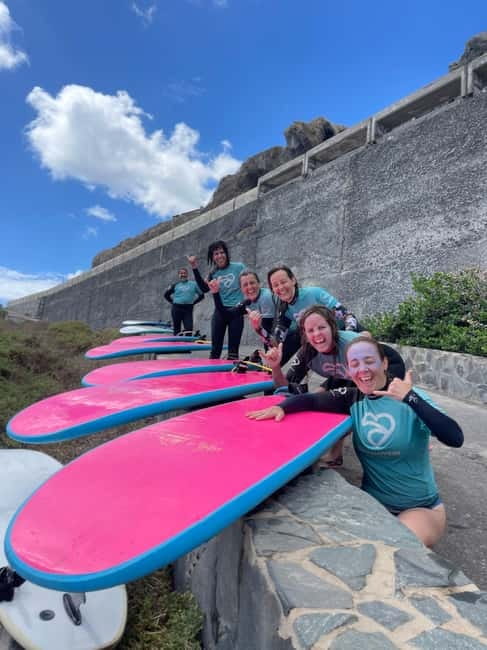 Las Palmas de Gran Canaria: Group surf lessons on La Laja beach - Is La Laja suitable for nervous beginners?