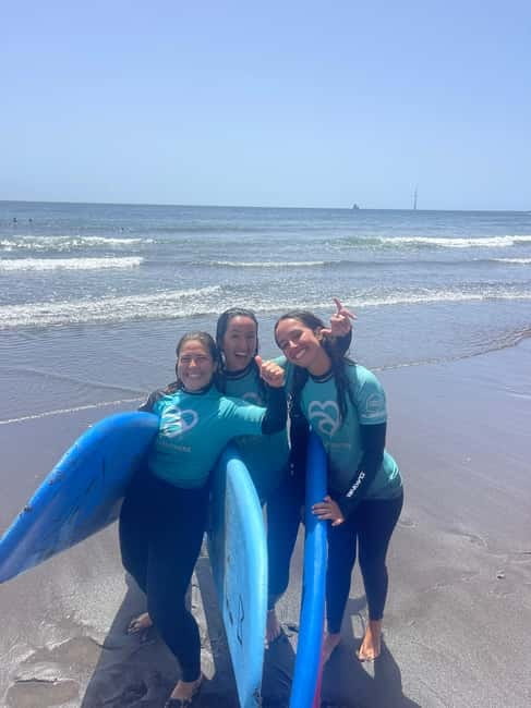 Las Palmas de Gran Canaria: Group surf lessons on La Laja beach - What happens during the 2.5-hour session