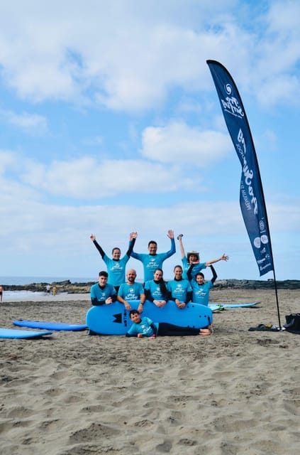 Las Palmas: Learn to Surf with a Special Price for Two Group - Learning the basics on the beach