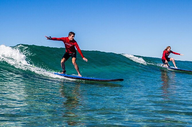 Learn to Surf at Coolangatta on the Gold Coast - Meeting at the Greenmount Surf Club car park