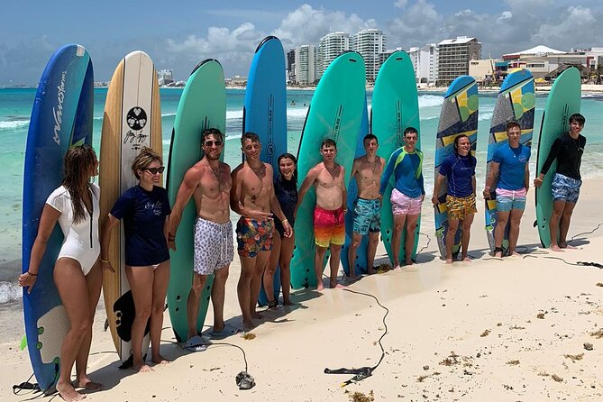 Learn to Surf in 1 Easy Lesson in Cancún - What comes with the $95.58 price