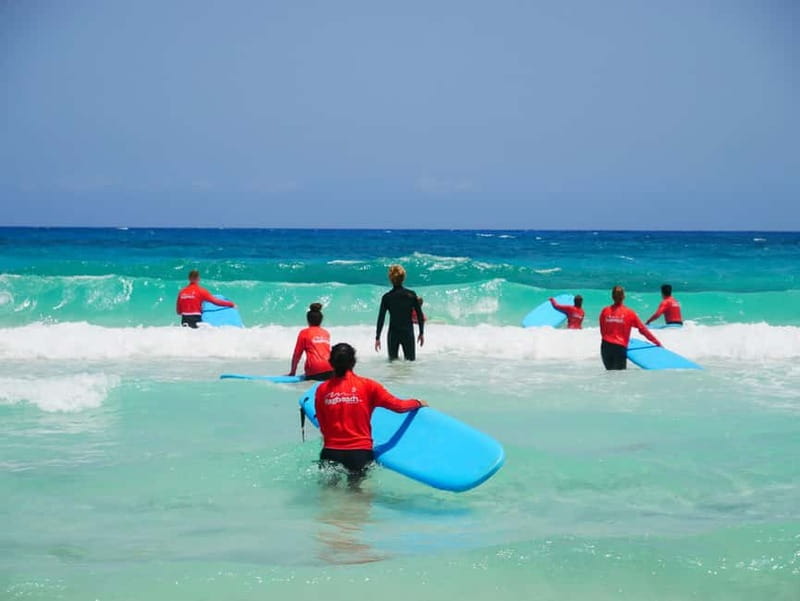 Learn to Surf in the north of Fuerteventura! - Pickup in Corralejo keeps the morning simple