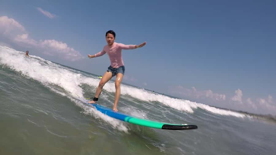 Legian Beach, Bali: Beginner or Intermediate Surf Lessons - The land lesson: four useful ideas before you paddle out