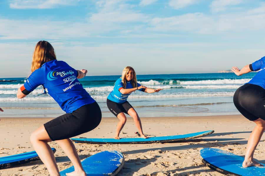 Lennox Head: 2-Hour Beginners Surfing Lesson - The value of a six-person group