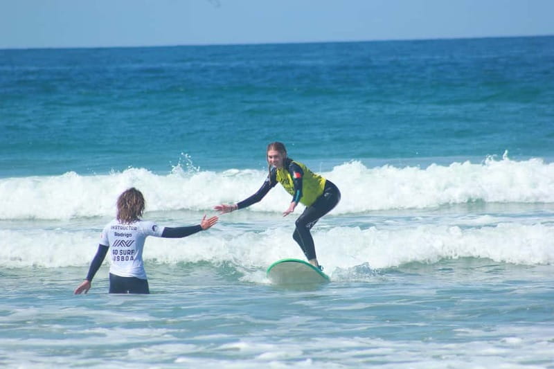 Lisbon: The Surf Instructor - surf lessons with transfer - The photographer and the extra-cost decision