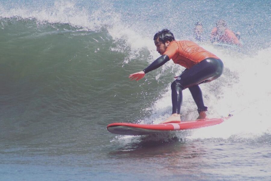 Madeira: surf lesson at Porto da Cruz - Safety can mean fewer waves