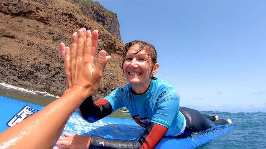 Madeira: Surf Lessons for All Levels - The instructors focus on calm, clear teaching
