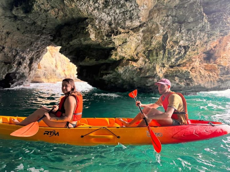Mallorca: Kayak and Paddle Surf excursion through crystal clear water caves - A 10 to 15 minute pause at the coves