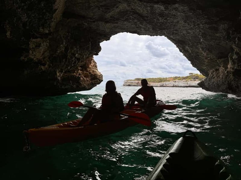 Mallorca: Kayak and Paddle Surf excursion through crystal clear water caves - Coasteering for different comfort levels