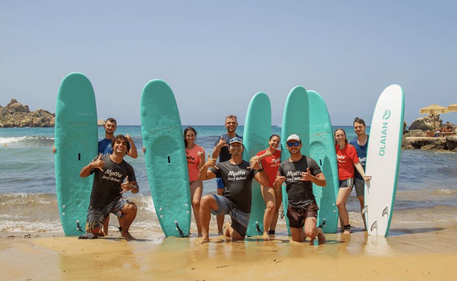 Malta Surf School, Beginner Surf Lessons - Why this Malta lesson works for first-timers