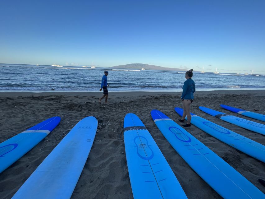 Maui Lahaina Group Surf Lesson - Returning Boards, Rinsing Off, and Finishing the Lesson
