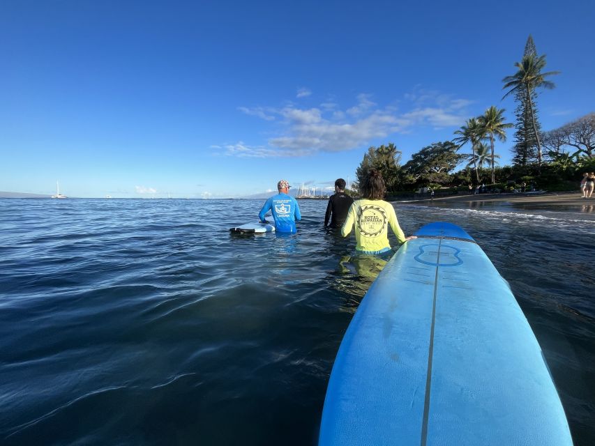 Maui Lahaina Group Surf Lesson - What the $125 Price Includes