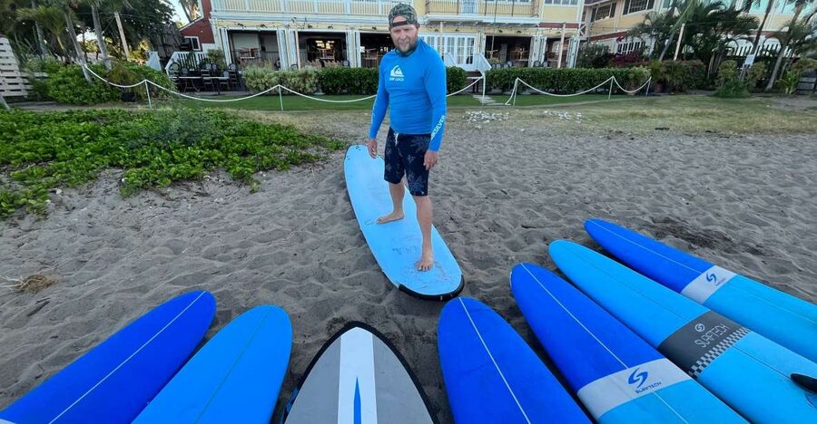 Maui Lahaina Group Surf Lesson - Checking In at Front Street and the Lahaina Meeting Area