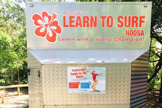 Merrick's Noosa Learn to Surf: 2 Hour group surfing lesson - The 1-2-3 method and your first attempts