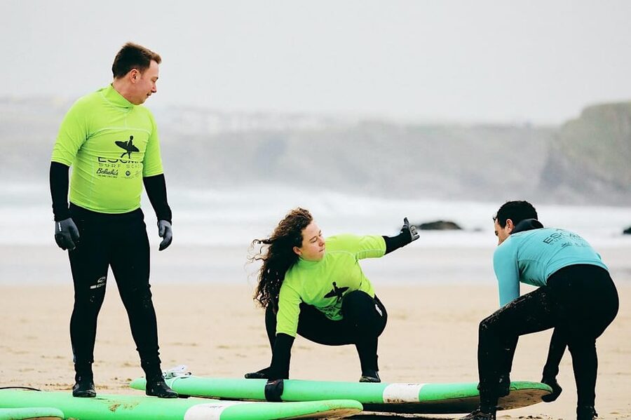 Newquay: 2 hour Surf Experience - For Beginners/Improvers - The first 20 minutes on the beach