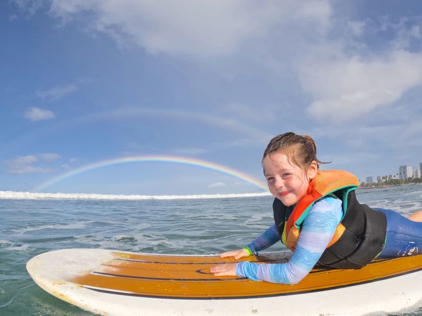 Oahu: Kids Surfing Lesson in Waikiki Beach (up to 12) - What you can watch from shore