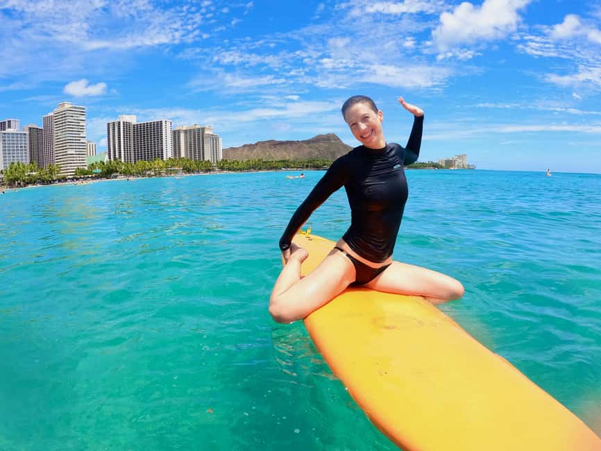 Oahu: Waikiki Beginner Private Surf Lesson- Female Guide - Meeting At Duke Kahanamoku’s Statue