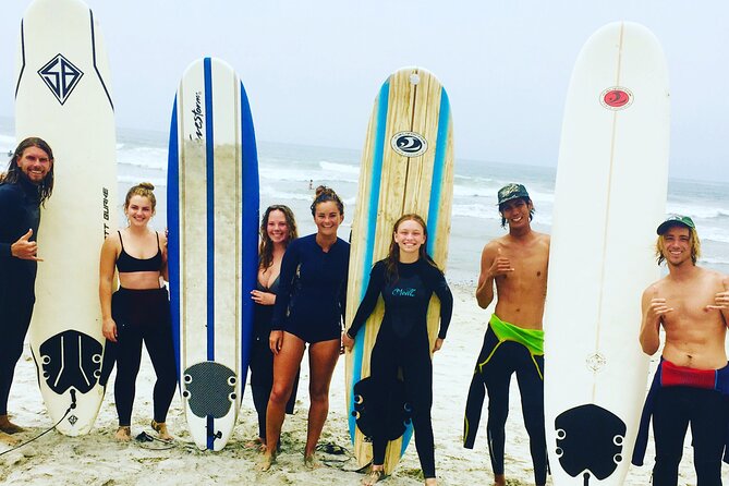 Oceanside Private Surf Lesson - Meeting at Tyson Street near the Oceanside Pier