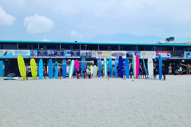 One Hour Surf Lesson with Experienced Instructor - Learning board and water safety on land