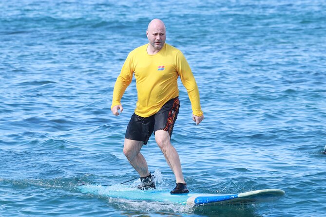 Open Group Surfing Lesson in Waikiki, Hawaii - Families, teenagers, and different ability levels