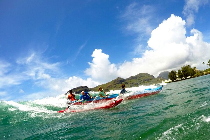 Outrigger Canoe Surfing at Kalapaki Beach - A Strong Choice for Families and Beginners